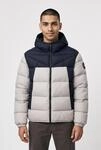 Steppjacke NAPAPIJRI "A-MOLVENO HOOD", Herren, Gr. S, grau (will gray),...