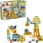 Konstruktionsspielsteine LEGO "Baustelle mit Baufahrzeugen &ndash; 3-in-1-Set (10476),