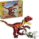 Konstruktionsspielsteine LEGO "Wilder Dinosaurier (31379), LEGO Creator", rot (bunt),