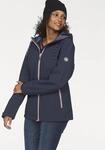 Softshelljacke POLARINO, Damen, Gr. 54, blau (marine), Softshell, Obermaterial: 94%
