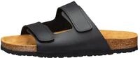 Pantolette LICO "Pantolette Bioline Velcro", Damen, Gr. 42, schwarz, Synthetik,