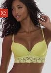 Push-up-BH VIVANCE "Anisa", Damen, Gr. 80, Cup A, gr&uuml;n (lime), Microtouch,