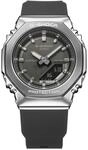 Chronograph CASIO G-SHOCK, schwarz (schwarz, edelstahlfarben, schwarz), Armbanduhren,