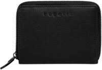 Geldb&ouml;rse BUGATTI "BUGATTI Damen MIRA echt Leder", Damen, schwarz, Leder, leicht
