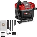 EINHELL Nass-Trocken-Akkusauger "TP-VC 18/10 Li BL L-Solo", schwarz (rot, schwarz),