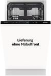 GORENJE vollintegrierbarer Geschirrsp&uuml;ler "GV561C10", Energieeffizienz: C, wei&szlig;