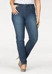 Slim-fit-Jeans ARIZONA "Curve-Collection", Damen, Gr. 54, N-Gr, blau (dunkel...