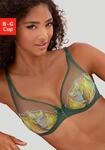 B&uuml;gel-BH LASCANA "Gabriella", Damen, Gr. 85, Cup B, bunt (gr&uuml;n, multicolor),