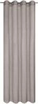 Gardine GERSTER "Elena" Gr. 1, grau (silbergrau), B:140cm H:235cm, Polyester,