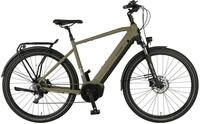 E-Bike PROPHETE "Entdecker 4.0" Gr. 54, grau (moosgrau, schwarz), Elektrofahrr&auml;der,