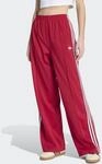 Sporthose ADIDAS ORIGINALS "FIREBIRD LOOSE", Damen, Gr. L, N-Gr, rot (team...
