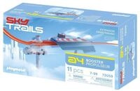Konstruktions-Spielset PLAYMOBIL "Booster a4 (72059), SkyTrails", blau (bunt),