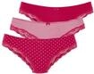 Brasilslip LASCANA, Damen, Gr. 32/34, rot (rot, gestreift, uni, gepunktet),