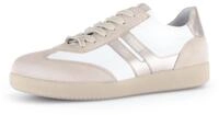 Sneaker GABOR, M&auml;dchen, Gr. 36, beige (beige, wei&szlig;), Glattleder,