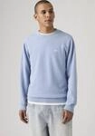 Rundhalspullover LEVI'S "LIGHTWEIGHT HM SWEATER", Herren, Gr. XXL, blau (chambray