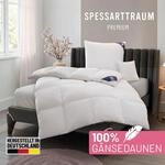 G&auml;nsedaunenbettdecke SPESSARTTRAUM "Premium****, hergestellt in Deutschland,