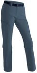 Outdoorhose MAIER SPORTS "Arolla", Damen, Gr. 23, Kurzgr&ouml;&szlig;en, blau (jeansblau), 90%