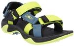 Sandale CMP "KIDS HAMAL HIKING SANDALS", Gr. 32, gr&uuml;n (petroleum, mela), Synthetik,