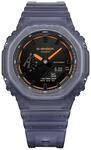 Chronograph CASIO G-SHOCK, blau (blau, orange, schwarz, schwarz, orange),