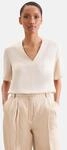 Klassische Bluse SEIDENSTICKER, Damen, Gr. XS (34), beige (off, wei&szlig;), 75%...