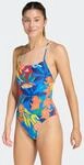 Badeanzug ADIDAS PERFORMANCE "MEXICANA FLORALS MIT BINDEDETAILS IM R&Uuml;CKEN",...