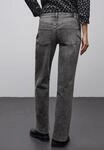 Weite Jeans STREET ONE, Damen, Gr. 26, L&auml;nge 32, mid grau washed, Denim/Jeans,