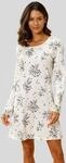 Nachthemd, Damen, Gr. 32/34, N-Gr, beige, Single Jersey, Obermaterial: 100%