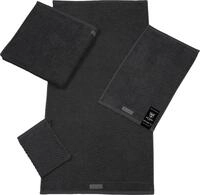 Handtuch ROSS "Smart", grau (schiefer), B:50cm L:100cm, Frottier, Obermaterial: 100%