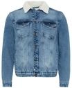 Winterjacke CIPO & BAXX "Cipo & Baxx Jacke", Herren, Gr. L, blau (iceblau),