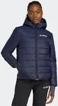 Steppjacke ADIDAS TERREX "MULTI ESSENTIALS CLIMAWARM ISOLIERTE", Damen, Gr. XL, blau