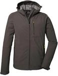 Softshelljacke KILLTEC "KOS 259 MN SFTSHLL JCKT", Herren, Gr. 4XL, grau