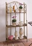 Standregal HOME AFFAIRE, gold (goldfarben), B:60cm H:126,9cm T:28cm, Metall, Regale,
