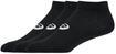 Laufsocken ASICS "3 PACK ANKLE SOCK", Damen, Gr. L (43/46), schwarz (performance