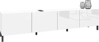 Lowboard BORCHARDT M&Ouml;BEL "Sophia, TV-Schrank mit Metallf&uuml;&szlig;en", wei&szlig; (wei&szlig; hg),