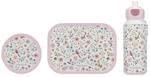 Lunchbox MEPAL "Lunchset Campus 3er Set", bunt (fairy wonders), B:2cm H:2cm L:2cm,