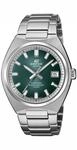 Quarzuhr CASIO EDIFICE, edelstahlfarben, petrol, Armbanduhren, Herren, Quarzuhr,