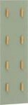 Hakenleiste SCHILDMEYER "Bjarne, Hakenpaneel, Made in Germany, B: 30 cm", pistazie,