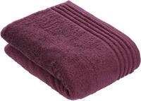 Badetuch VOSSEN "Vienna Style Supersoft", lila (hibiscus), B:67cm L:140cm,
