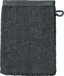 Waschhandschuh ROSS "SELECTION", grau (anthrazit), B:16cm L:21cm, Frottier,