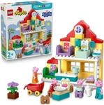 Konstruktionsspielsteine LEGO "Familienhaus (10467), LEGO DUPLO Peppa Pig", bunt,