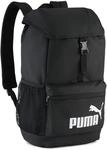 Rucksack PUMA "PHASE HOODED BACKPACK", schwarz (puma schwarz), Rucks&auml;cke, Netz,