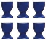 Eierbecher RITZENHOFF & BREKER "Eierbecher Doppio &oslash; 5 cm 6er Set", blau (indigo