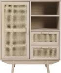 Sideboard SALESFEVER "Vejle Moderne Kommode mit Stil", beige (natur), B:70cm H:85cm