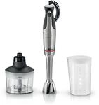 BOSCH Stabmixer "ErgoMaster Serie 8, MSM8M930, Zerkleinerer, Spiralkabel, Becher",
