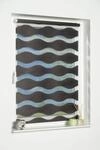 Doppelrollo K-HOME "Welle" Gr. 1, grau (anthrazit), B:40cm H:150cm, Polyester,