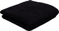 Handtuch ROSS "Cashmere feeling", schwarz, B:50cm L:100cm, Frottier, Baumwolle,
