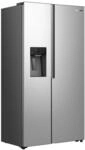 GORENJE Side-by-Side "NRS917E61", Energieeffizienz: E, silber (inox), B:91,1cm