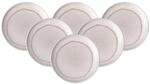 Fr&uuml;hst&uuml;cksteller "Fr&uuml;hst&uuml;cksteller Perlemor Sand &oslash; 23,8 cm 6er Set beige",