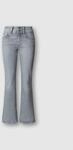 5-Pocket-Jeans PEPE JEANS "FLARE JEANS MW VENUS", Damen, Gr. 25, L&auml;nge 30, grau