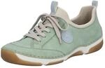 Slip-On Sneaker RIEKER, Damen, Gr. 36, gr&uuml;n (mint), Lederimitat, Schuhe Slip-On